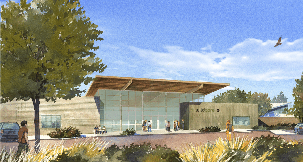Artist's rendering of the future new face of WildCare